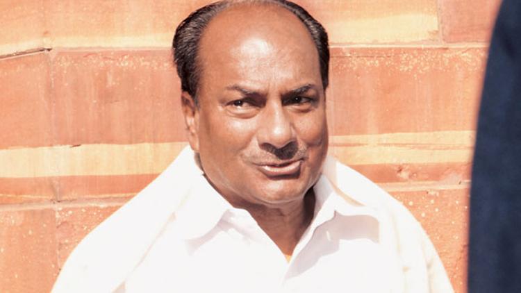 ನೋಟು ರದ್ದತಿ ಅಕ್ಷಮ್ಯ ತಪ್ಪು: ಎ.ಕೆ ಆ್ಯಂಟನಿ