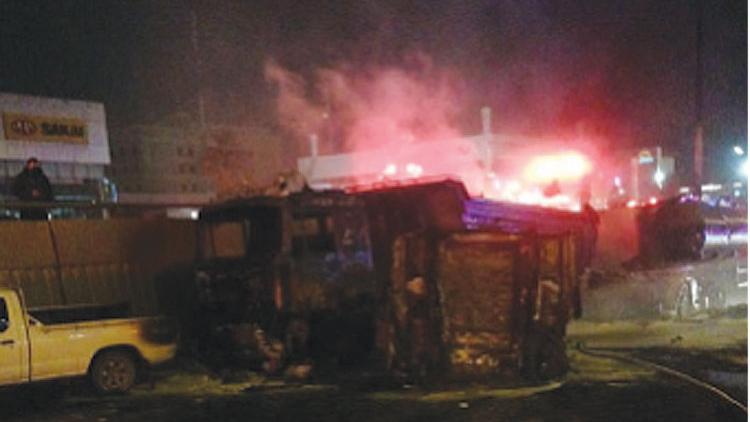 ರಿಯಾದ್ ನಲ್ಲಿ ಟ್ರಕ್‌ಗಳ ಢಿಕ್ಕಿ: ಭಾರತೀಯರ ಸಹಿತ ನಾಲ್ಕು ಮಂದಿ ಸುಟ್ಟು ಭಸ್ಮ