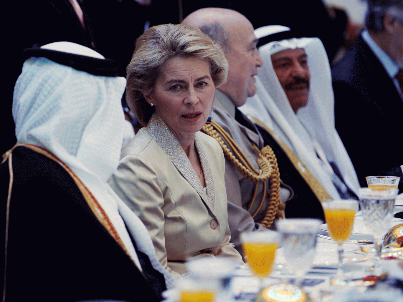 ಸೌದಿಯಲ್ಲಿ  ತಲೆ ಮುಚ್ಚಿಕೊಳ್ಳುವ ಬಟ್ಟೆ ಧರಿಸಲು ನಿರಾಕರಿಸಿದ ಜರ್ಮನಿಯ ರಕ್ಷಣಾ ಸಚಿವೆ