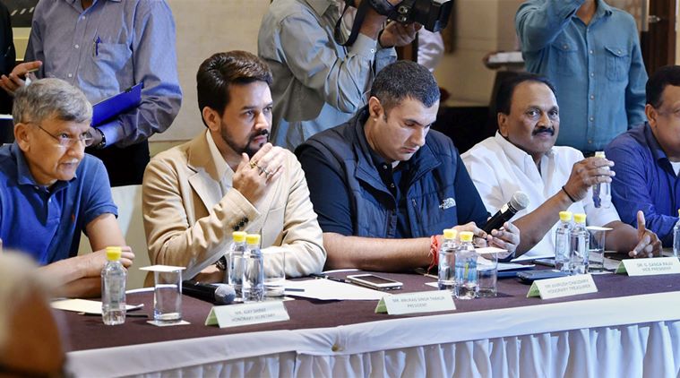 ಅಫಿದಾವಿತ್‌ನಲ್ಲಿ ಸುಳ್ಳು ಸಾಕ್ಷ ನೀಡಿದ ಬಿಸಿಸಿಐ ಅಧ್ಯಕ್ಷ ಅನುರಾಗ್ ಠಾಕೂರ್