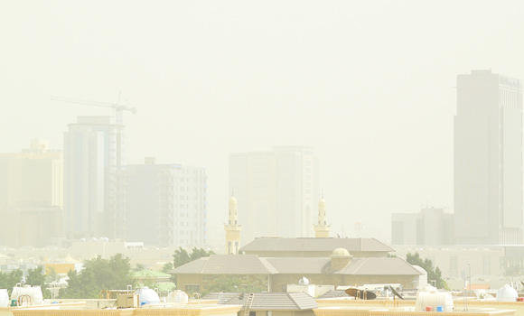 ರಿಯಾದ್: ಮರಳು ಬಿರುಗಾಳಿ; ಕ್ಷೀಣ ದೃಗ್ಗೋಚರತೆ