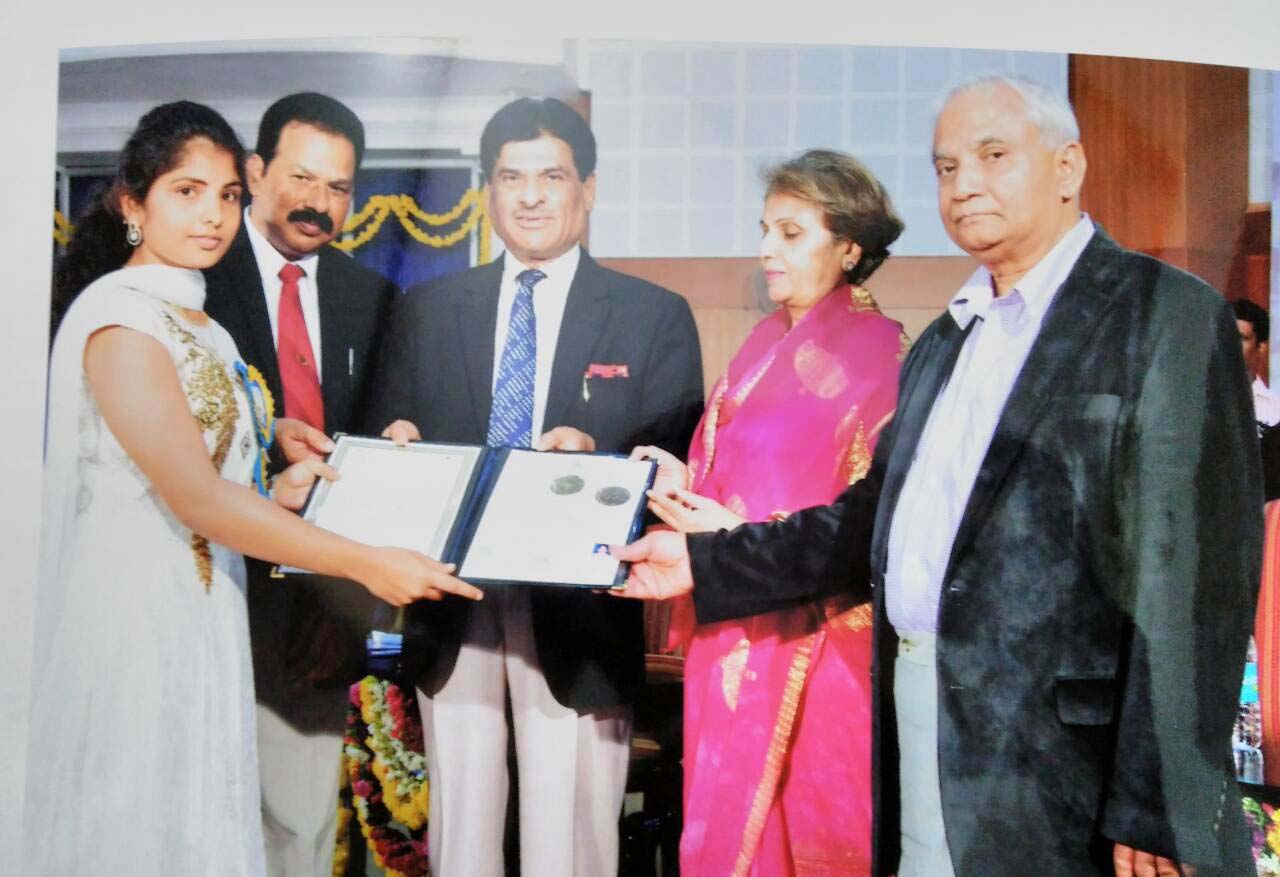 ​ರಂಜಿತಾಗೆ ಎರಡು ಚಿನ್ನದ ಪದಕ