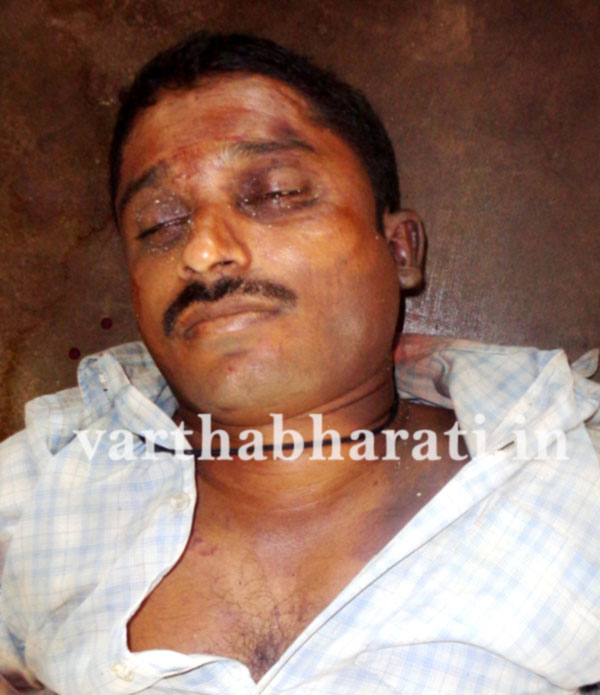 ಮೇಲ್ಛಾವಣಿ  ಕುಸಿುದು ವ್ಯಕ್ತಿ ಸಾವು