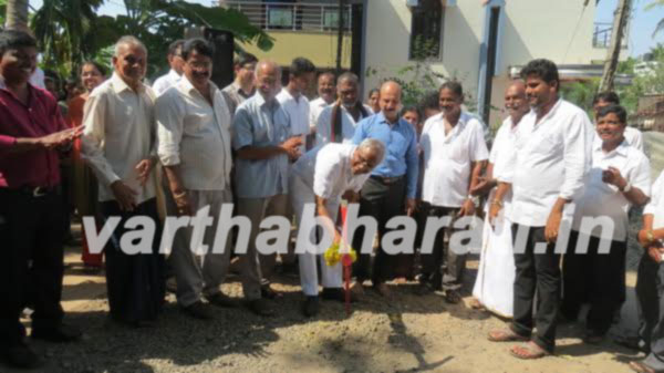 ಎಕ್ಕೂರು ತೋಚಿಲ ರಸ್ತೆ ನಿರ್ಮಾಣಕ್ಕೆ ಶಿಲಾನ್ಯಾಸ