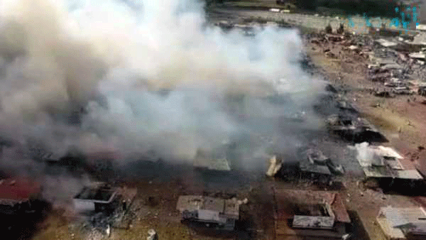 ಮೆಕ್ಸಿಕೊ ಸುಡುಮದ್ದು ಮಾರುಕಟ್ಟೆಯಲ್ಲಿ ಭಾರೀ ಸ್ಫೋಟ: ಕನಿಷ್ಠ 27 ಬಲಿ