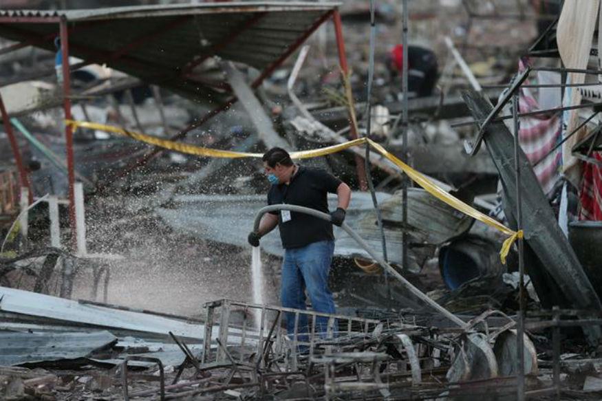 ಮೆಕ್ಸಿಕೋದ ಪಟಾಕಿ ಕಾರ್ಖಾನೆಯಲ್ಲಿ ಅಗ್ನಿ ದುರಂತ: 29 ಸಾವು, 70 ಜನರಿಗೆ ಗಾಯ