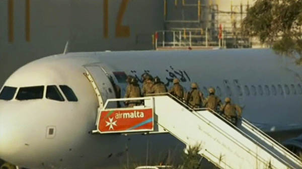 ಲಿಬಿಯಾದ ವಿಮಾನ ಅಪಹರಣ: ಸಂಧಾನದ ಬಳಿಕ ಎಲ್ಲ ಪ್ರಯಾಣಿಕರ ಬಿಡುಗಡೆ