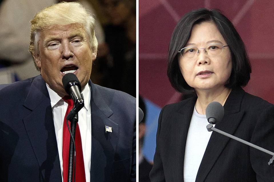 ನೀತಿ ಬದಿಗಿಟ್ಟು ತೈವಾನ್ ಅಧ್ಯಕ್ಷೆ ಜೊತೆ ಮಾತನಾಡಿದ ಟ್ರಂಪ್