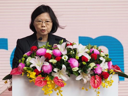 ಅಮೆರಿಕದ ಮೂಲಕ ಹಾದು ಹೋಗುವ ತೈವಾನ್ ಅಧ್ಯಕ್ಷೆ