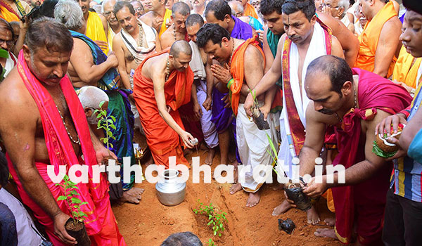 ಪಲಿಮಾರು ಮಠದ ಪರ್ಯಾಯಕ್ಕೆ ಬಾಳೆ ಮುಹೂರ್ತ