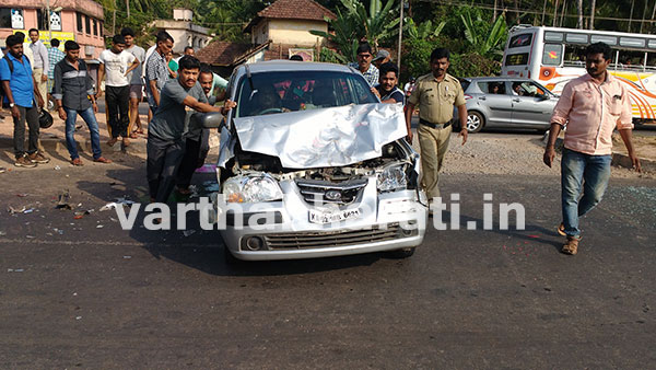 ಬಪ್ಪನಾಡಿನಲ್ಲಿ ಸರಣಿ ಅಪಘಾತ