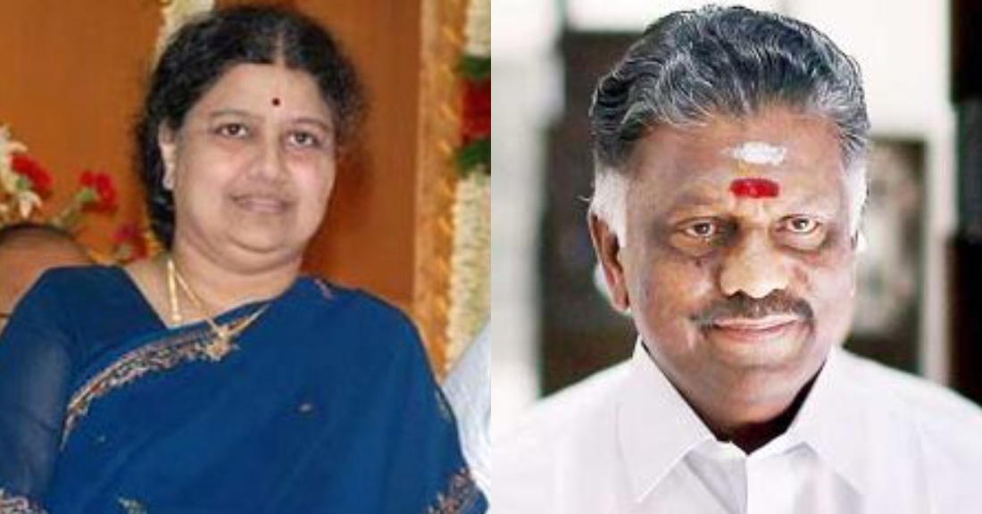 ಪನ್ನೀರಸೆಲ್ವಂ-ಶಶಿಕಲಾ ಮಾತುಕತೆ