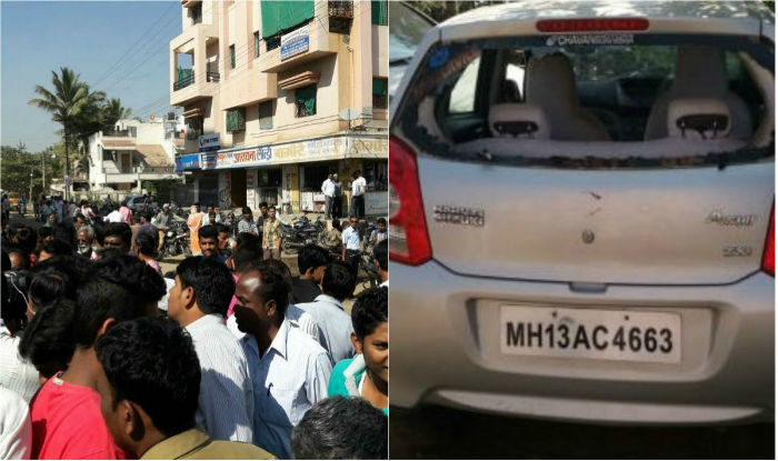 ಎಟಿಎಂ ಕ್ಯೂಗೆ ನುಗ್ಗಿದ ಕಾರು; 12 ಮಂದಿಗೆ ಗಾಯ