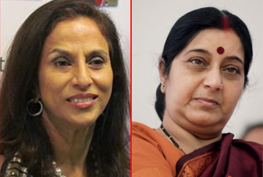 ಸುಷ್ಮಾಗೆ ಬಿಟ್ಟಿ ಸಲಹೆ ಕೊಟ್ಟ ಶೋಭಾ ಡೇ ವಿರುದ್ಧ ಟ್ವಿಟ್ಟರ್ ನಲ್ಲಿ ಸರ್ಜಿಕಲ್ ದಾಳಿ !