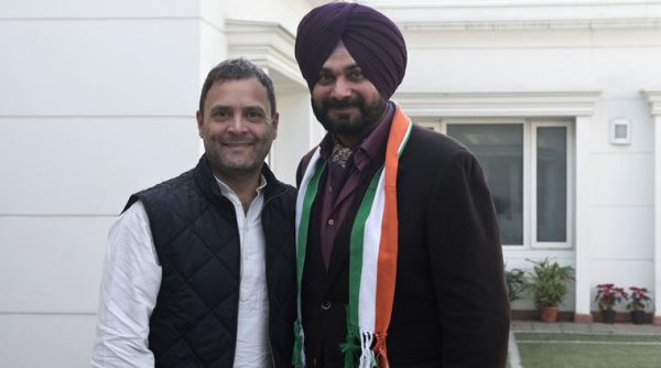 ಮಾಜಿ ಕ್ರಿಕೆಟಿಗ ಸಿಧು ಕಾಂಗ್ರೆಸ್ ಸೇರ್ಪಡೆ