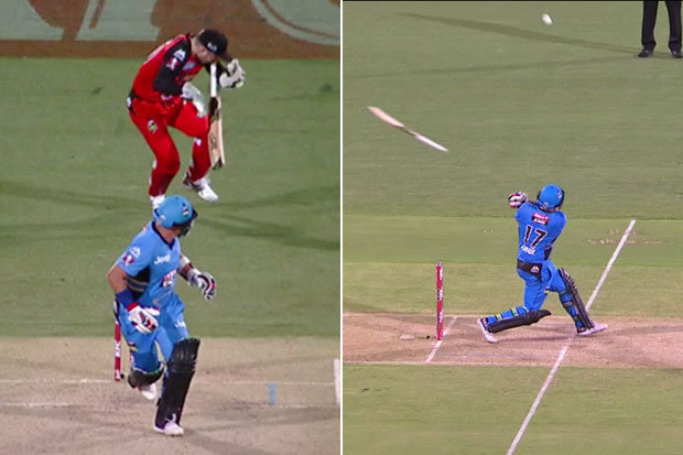 ವಿಕೆಟ್ ಕೀಪರ್ ಪೀಟರ್ ನೆವಿಲ್ ಮುಖಕ್ಕೆ ಬ್ಯಾಟ್ ಪೆಟ್ಟು...!