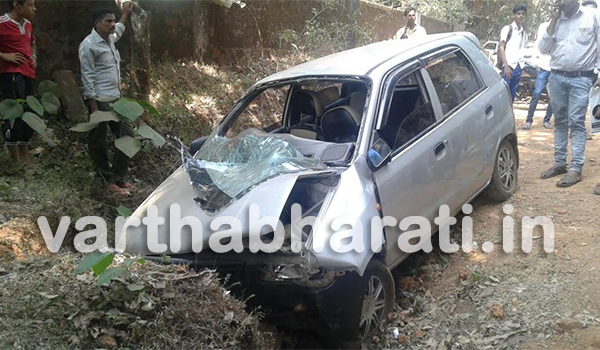 ವಿಟ್ಲ: ಕಾರು ಅಪಘಾತ-ಮಗು ಸೇರಿ ಇಬ್ಬರು ಸ್ಥಳದಲ್ಲೇ ಮೃತ್ಯು