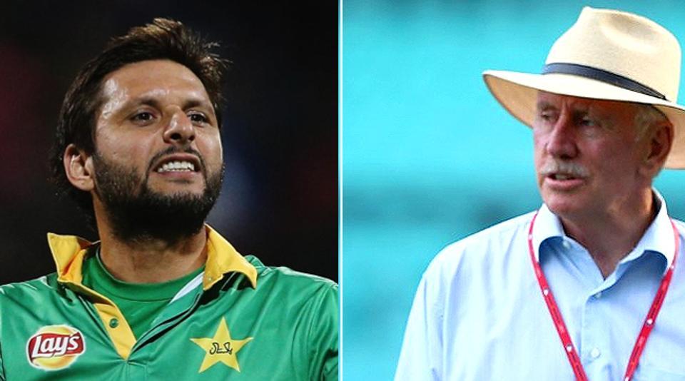 ಚಾಪೆಲ್ ಟೀಕೆಗೆ ಅಫ್ರಿದಿ ‘ಬೂಮ್ ಬೂಮ್’ ರಿಪ್ಲೇ