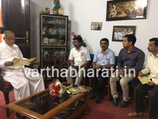 ಬಿಷಪ್ ಹೌಸ್‌ಗೆ ಎಂ.ಎ.ಗಫೂರ್ ಅಧ್ಯಕ್ಷರ ಭೇಟಿ