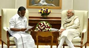 ಜಲ್ಲಿ ಕಟ್ಟು :ಅನುಮತಿ ಆಗ್ರಹಿಸಿ ತಮಿಳುನಾಡು ಸಿಎಂ ಪ್ರಧಾನಿ ಮೋದಿ ಭೇಟಿ