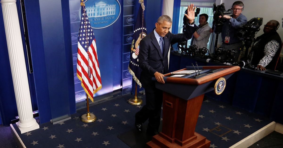 ಕೊನೆಯ ಸುದ್ದಿ ಗೋಷ್ಠಿಯಲ್ಲಿ ಒಬಾಮ ಹೇಳಿದ್ದೇನು ?