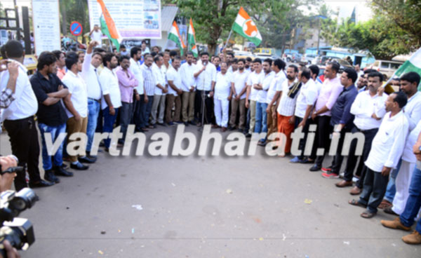 ಪ್ರಚೋದನಕಾರಿ ಹೇಳಿಕೆ: ಸಂಸದ ನಳಿನ್ ಕುಮಾರ್ ಕಟೀಲ್ ವಿರುದ್ಧ ಯುವ ಕಾಂಗ್ರೆಸ್ ಪ್ರತಿಭಟನೆ