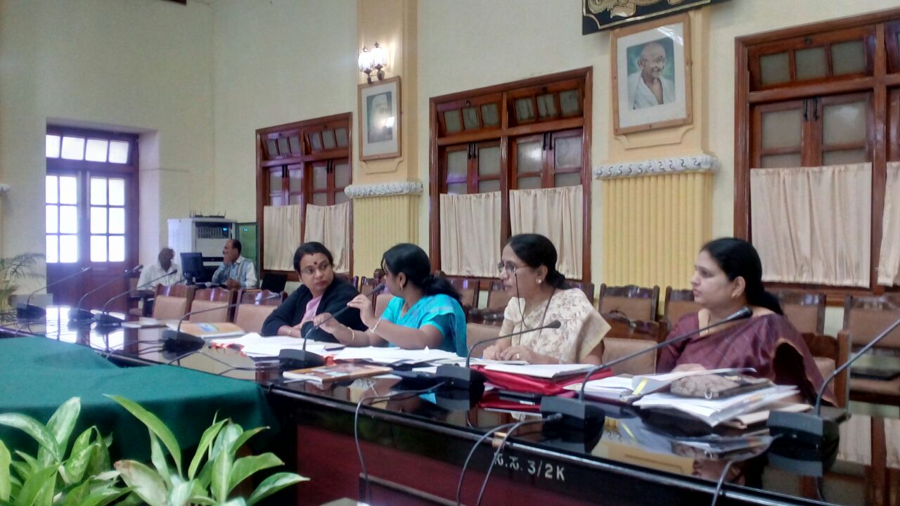 ಮಹಿಳಾ ಉದ್ದೇಶಿತ ಆಯವ್ಯಯ ಕುರಿತು ಪ್ರಗತಿ ಪರಿಶೀಲನಾ ಸಭೆ