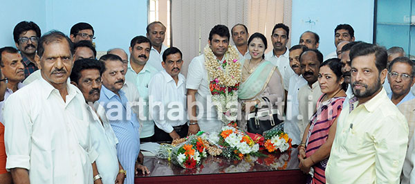 ಪುಡಾ ಅಧ್ಯಕ್ಷರಾಗಿ ಅಧಿಕಾರ ಸ್ವೀಕಾರ