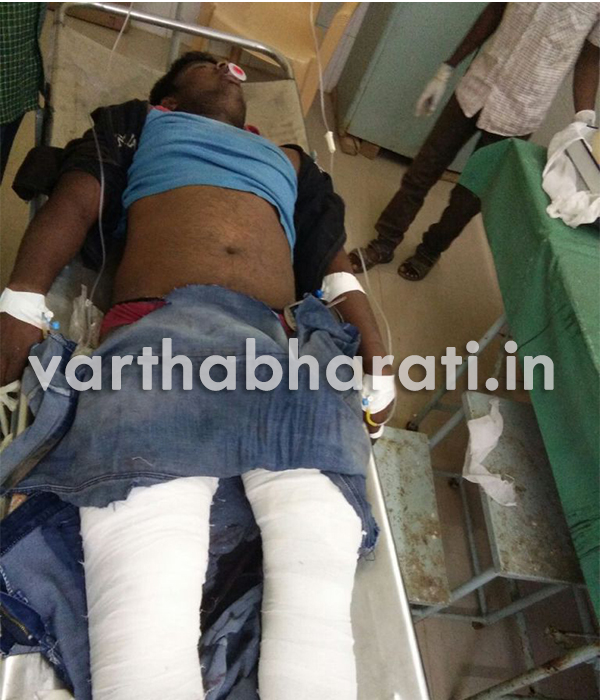 ಮುಂಡಗೋಡ: ಲಾರಿ ಬೊಲೆರೋ ವಾಹನ ಮಧ್ಯ ಭೀಕರ ಅಪಘಾತ, ಚಾಲಕ ಗಂಭೀರ