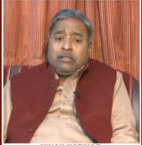 ಪತ್ರಕರ್ತರ ಪ್ರಶ್ನೆಗೆ ಉತ್ತರಿಸಲಾಗದೆ ಸಂದರ್ಶನದಿಂದ ಎದ್ದ ಬಿಜೆಪಿ ನಾಯಕ ಕಟಿಯಾರ್