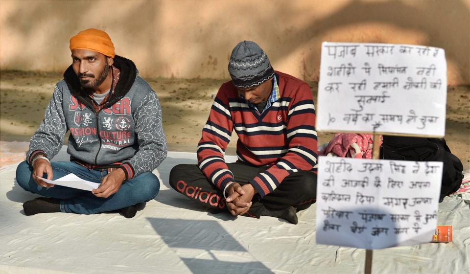 ಹುತಾತ್ಮ ಉಧಮ ಸಿಂಗ್ ಮರಿಮೊಮ್ಮಗನಿಂದ ಜವಾನನ ಉದ್ಯೋಗಕ್ಕಾಗಿ ಧರಣಿ