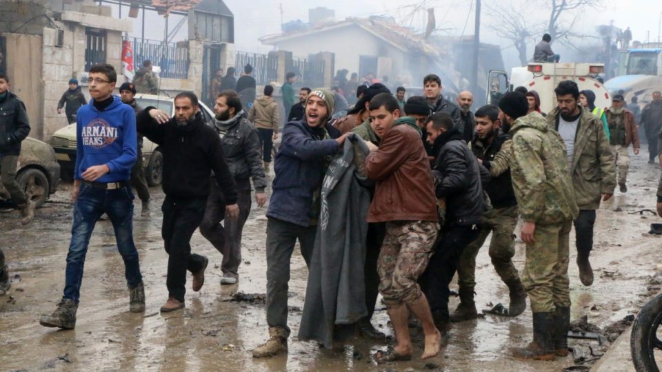 ಸಿರಿಯಾದಲ್ಲಿ   ಟ್ರಕ್ ಬಾಂಬ್ ದಾಳಿ ; 48 ಸಾವು