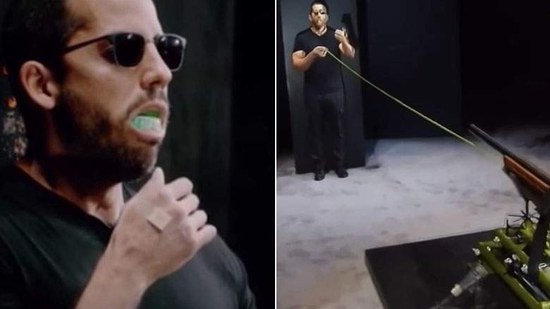 ಪ್ರದರ್ಶನದಲ್ಲಿ ಎಡವಿದ ವಿಶ್ವ ವಿಖ್ಯಾತ ಜಾದೂಗಾರ ಡೇವಿಡ್ ಬ್ಲ್ಯಯ್ನ್ :ಬಾಯಿಗೆ ಗುಂಡು