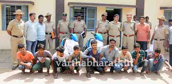 ರೌಡಿ ಶೀಟರ್ ಬಚ್ಚಾನ ಹತ್ಯೆ ಪ್ರಕರಣ: 10 ಜನರ ಬಂಧನ