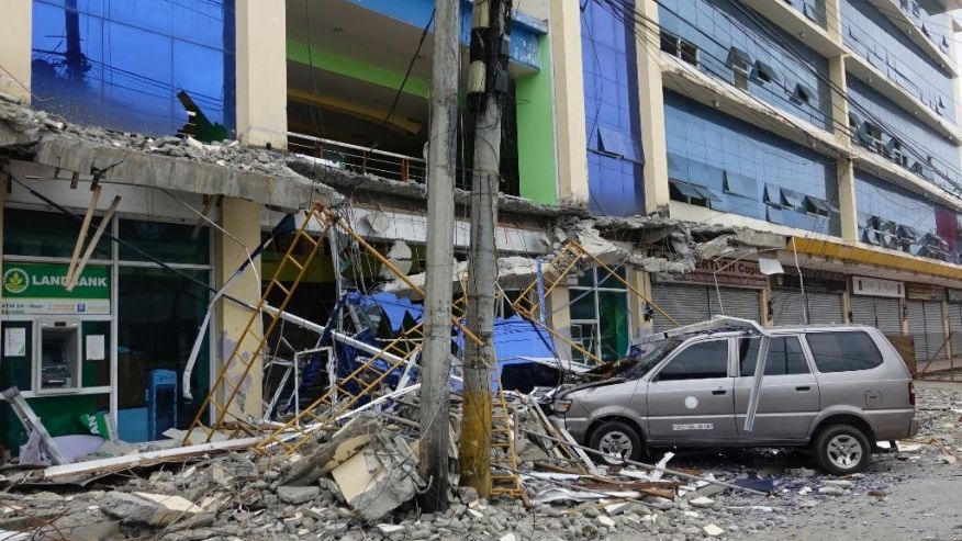 ಫಿಲಿಪ್ಪೀನ್ಸ್ ಪಟ್ಟಣದಲ್ಲಿ ಪ್ರಬಲ ಭೂಕಂಪ: 6 ಸಾವು