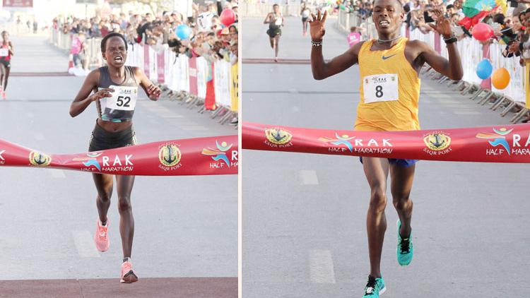 ರಾಸಲ್‌ಖೈಮ ಹಾಫ್‌ಮ್ಯಾರಥಾನ್‌ನಲ್ಲಿ ಮಹಿಳಾ ವಿಭಾಗದಲ್ಲಿ ವಿಶ್ವದಾಖಲೆ