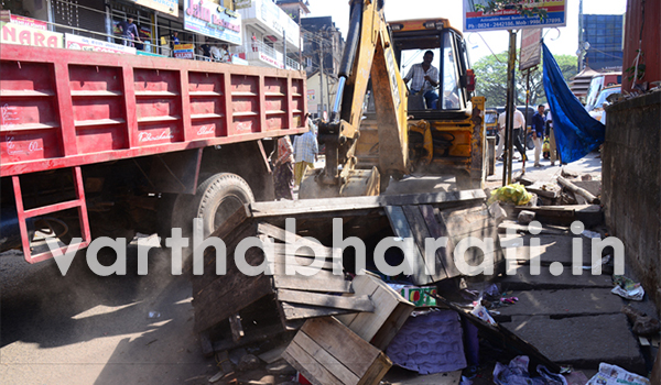​ಸ್ಟೇಟ್‌ಬ್ಯಾಂಕ್-ರಾವ್ ಆ್ಯಂಡ್ ರಾವ್ ಸರ್ಕಲ್: ಗೂಡಂಗಡಿಗಳ ತೆರವು
