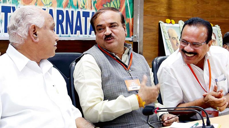 “ಬಿಜೆಪಿ ಹೈಕಮಾಂಡ್‌ಗೆ ಕಪ್ಪ’’ ಬಿಎಸ್‌ವೈ-ಅನಂತ್ ಚರ್ಚೆ:  ನ್ಯಾಯಾಂಗ ತನಿಖೆಗೆ ಕಾಂಗ್ರೆಸ್ ಒತ್ತಾಯ