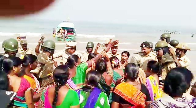 ಸ್ಕೂಬಾ ಡೈವಿಂಗ್ ಕ್ರೀಡೆ ವಿರುದ್ಧ ಮೀನುಗಾರರ ಪ್ರತಿಭಟನೆ