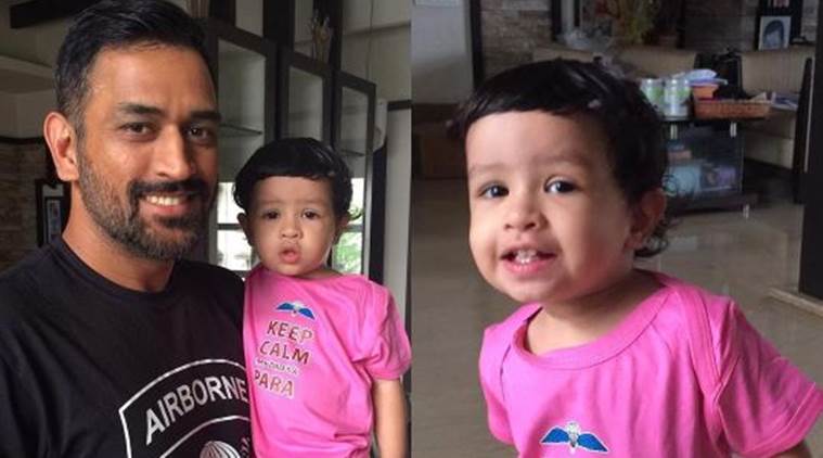 ಪುತ್ರಿಯೊಂದಿಗೆ ಅಂಬೆಗಾಲಿಡುವ ಧೋನಿ ವಿಡಿಯೋ ವೈರಲ್!