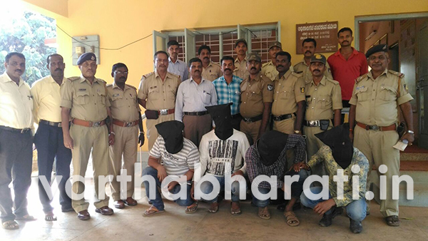 ಐವರ್ನಾಡು ದರೋಡೆ ಪ್ರಕರಣ: ಐವರು ಆರೋಪಿಗಳ ಬಂಧನ