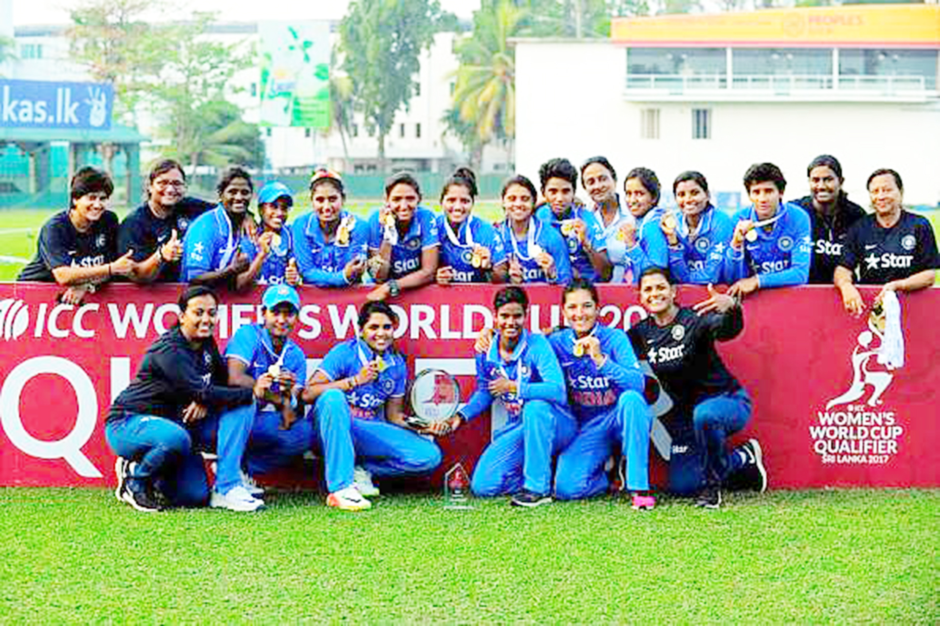 ವಿಶ್ವಕಪ್ ಕ್ರಿಕೆಟ್ ಅರ್ಹತಾ ಟೂರ್ನಿ ಫೈನಲ್ ;ಭಾರತದ ವನಿತೆಯರಿಗೆ ರೋಚಕ ಜಯ