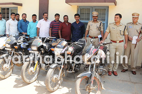 10 ಬೈಕ್ ಕದ್ದಿದ್ದ ಇಬ್ಬರು ಅಪ್ರಾಪ್ತರು!