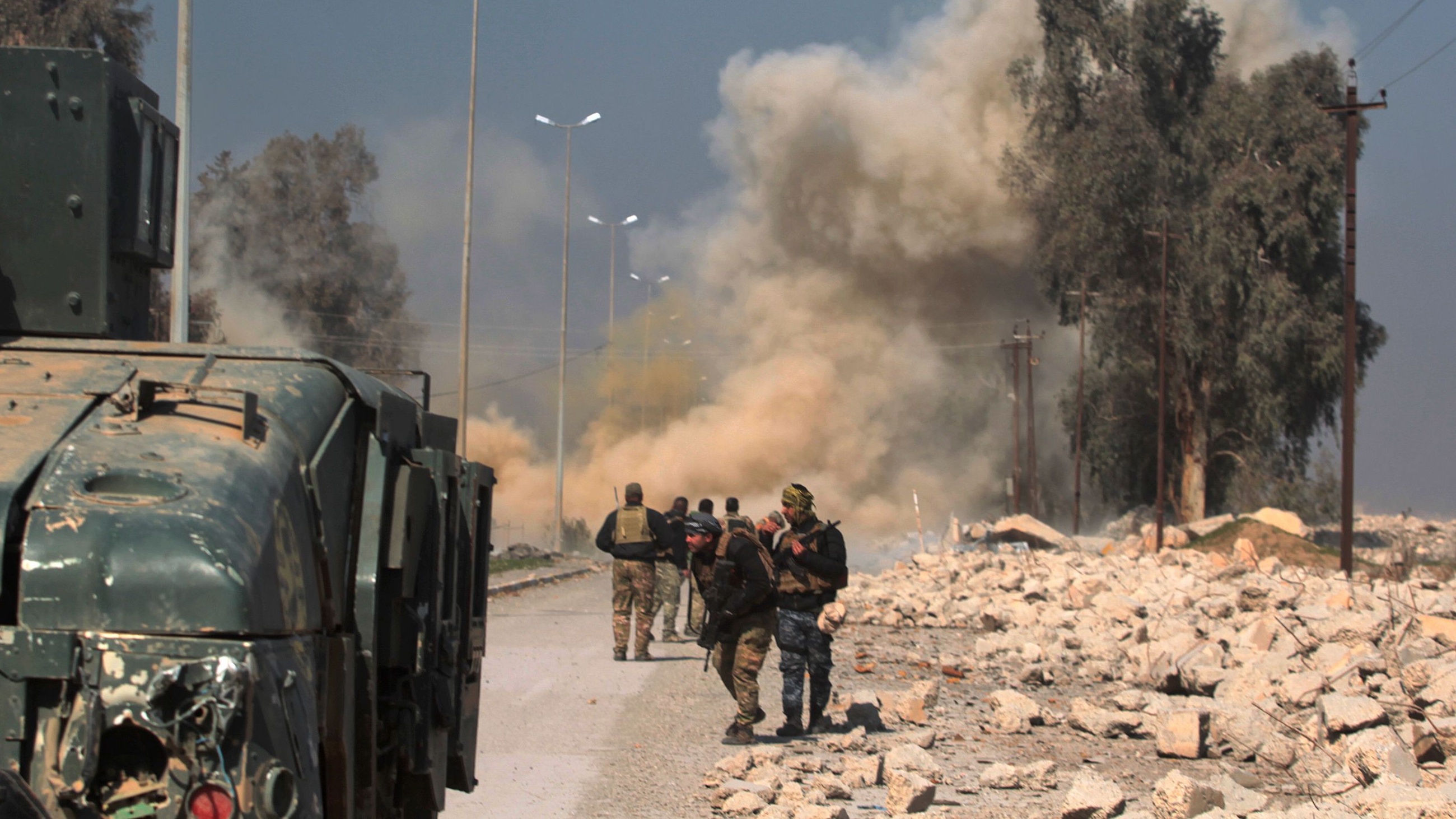 ಸಿರಿಯದ ಐಸಿಸ್ ನೆಲೆಗಳ ಮೇಲೆ ಇರಾಕ್ ವಾಯು ದಾಳಿ