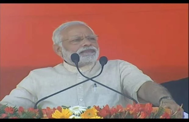 ಚುನಾವಣಾ ರ‍್ಯಾಲಿಯಲ್ಲಿ ಕ್ಯಾಮೆರಾ ಮ್ಯಾನ್ ಮೇಲೆ ಹರಿಹಾಯ್ದ ಪ್ರಧಾನಿ