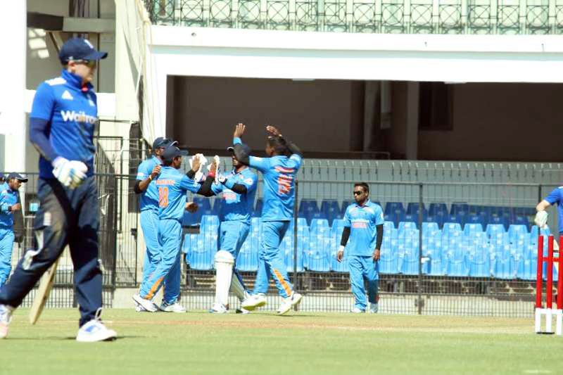 ಅಂಧರ ಟ್ವೆಂಟಿ-20 ವಿಶ್ವಕಪ್: ಆಫ್ರಿಕ ವಿರುದ್ಧ ಭಾರತಕ್ಕೆ ಭರ್ಜರಿ ಜಯ