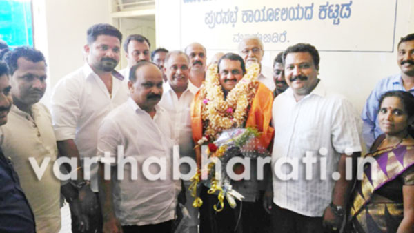 ಮೂಡುಬಿದಿರೆ : ಮೂಡಾ ಅಧ್ಯಕ್ಷರಾಗಿ ಸುರೇಶ್ ಪ್ರಭು ಅಧಿಕಾರ ಸ್ವೀಕಾರ