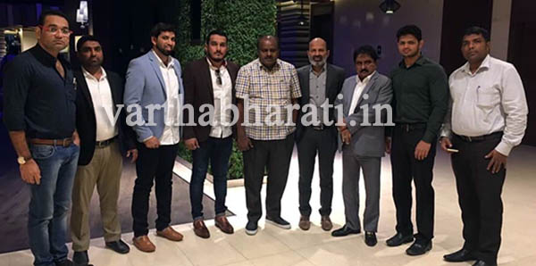 Dubai: SDPI Delegation Meets Karnataka Ex-Chief Minister Kumaraswamy.