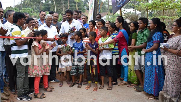 ​ಕಾಂಕ್ರಿಟೀಕರಣ: ನಾಗೋರಿ ಅಡ್ಡ ರಸ್ತೆ ಉದ್ಘಾಟನೆ