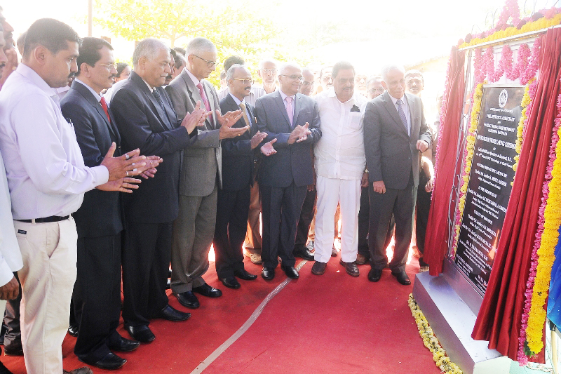 ನ್ಯಾಯಾಧೀಶರ ವಸತಿ ಸಂಕೀರ್ಣಕ್ಕೆ ಶಿಲಾನ್ಯಾಸ